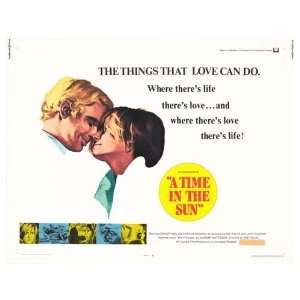  Time in the Sun Original Movie Poster, 28 x 22 (1970 