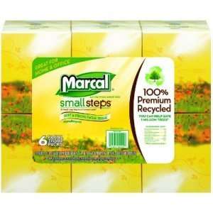  Marcal PRO Recycled White Facial Tissue in Fluff Out 