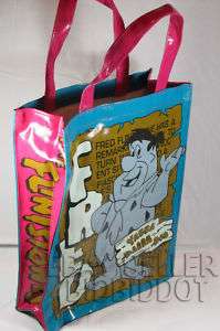 FLINTSTONES FRED DINO REUSABLE PURSE RECYCLE CARRY BAG  