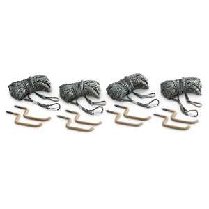   Mossy Oak Tree Stand Ropes and 8 Gun / Bow Hooks: Sports & Outdoors