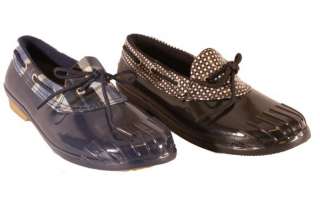 Sperry Loon Rubber Shoes Womens size Medium Width 886129026455  