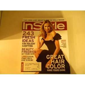  Instyle Magazine, November 2004 Issue (Naomi Watts. The 