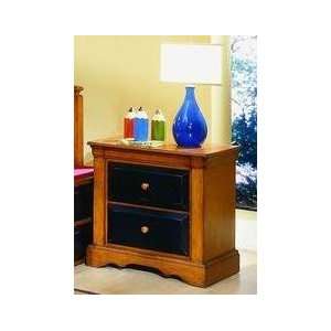 Youth 2 Toned Finish Nightstand Bedside Table 