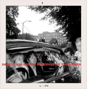   IN CAR W LINDA IN 1971 THE PERIOD OF THE RAM ALBUM 5x5 HI QUAL  