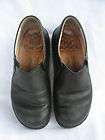   Newport Black Leather Shoes Womens size 37 USA 6   6.5 German Made