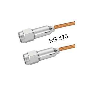  10ft RG 178 SMA Male to SMA Male Cable 
