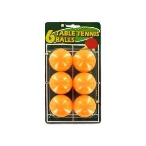  Set of six table tennis balls   Case of 24