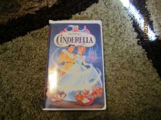 Walt Disney Masterpiece Collection Cinderella VHS 1995 Animation 
