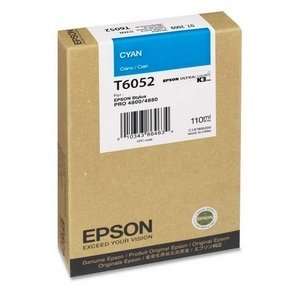  Epson Cyan Ink Cartridge (T605200)  : Office Products