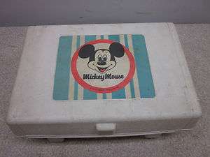Vintage Mickey Mouse Marx Record Player/Turntable (parts/restoration 