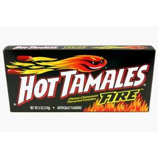 Hot Tamales FIRE 6oz Theater Box 24 Grocery & Gourmet Food