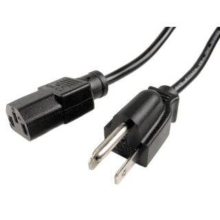    6 Foot IEC Power Cord for Computers, TVs, etc. Electronics