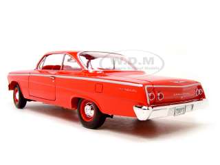 1962 CHEVROLET BEL AIR RED 1:18 SCALE DIECAST MODEL  