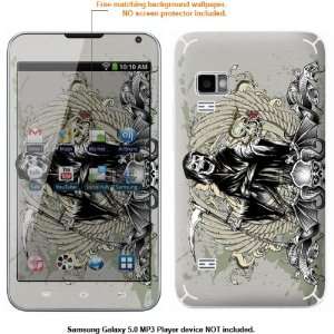 Protective Decal Skin Sticker for Samsung Galaxy 5.0  Player case 
