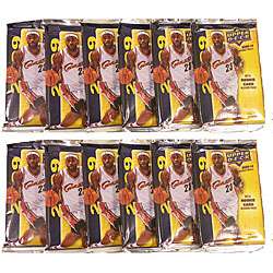NBA Upper Deck 2009 Trading Card Packs (Box of 12)  Overstock