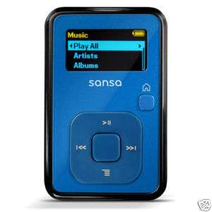New SanDisk Sansa Clip+ Plus 4GB  Player   Blue 619659000073  