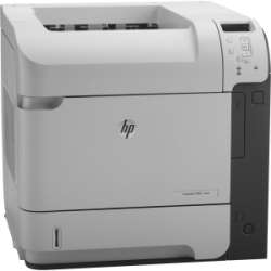 HP LaserJet 600 M601N Laser Printer   Monochrome   Plain Paper Print 