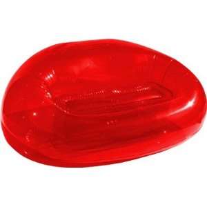   The Beanless Bean Bag Inflatable Bubble Sofa  Red