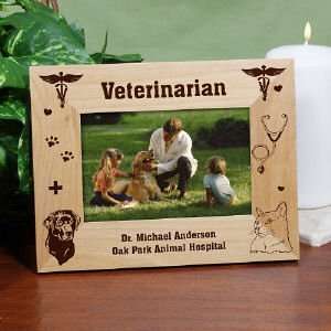 Personalized Veterinarian Picture Frame