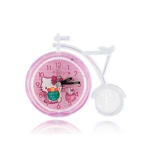   Hello Kitty Pattern Acrylic Material Alarm Clock Pink: Everything Else