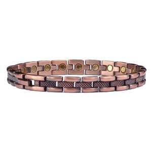    Copper Fine Line   Magnetic Therapy Bracelet (CL 11) Jewelry