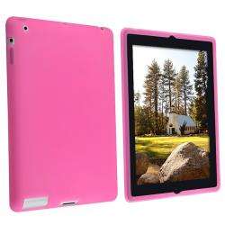 Hot Pink Silicone Case for Apple iPad 2  