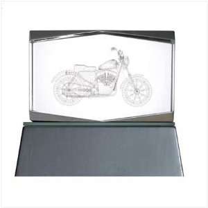  Lighted Motorcycle Cube   Style 36368