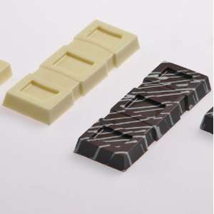  Chocolate Mold Candy Bar 97x33mm x 10mm High, 8 Cavities 