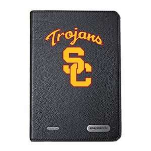  USC Trojans SC yellow with red on  Kindle Cover 