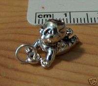 Sterling Silver 3D Looks like a Cupie Doll Baby Charm  