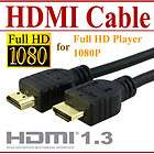 Full HD HDMI Cable for 1080P HDD Player HDMI1.3 FullHD