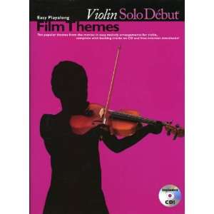  Film Themes Easy Playalong Violin (Solo Debut 