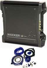 Kicker 10ZX400.1 400 Watt RMS Mono Class D Car Audio Amplifier ZX400.1 