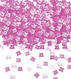 21 Pink/Purple Metallic Confetti