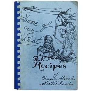   Our Best Recipes of Temple Israel Sisterhood Mrs. David Zager Books