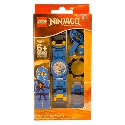 LEGO Childrens Ninjago Blue Ninja Mini Figure Watch  