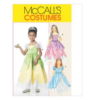 M6183 Patron 4 Robes Enfant Carnaval Princesses 2 5 MCL  