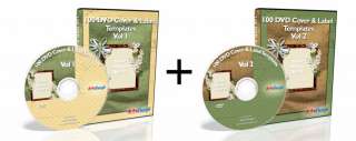 200 DVD COVER & LABEL TEMPLATES Vol1&2   PSD Graduation 845029001764 