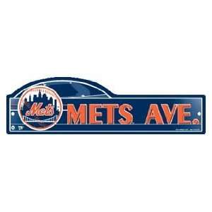  New York Mets Street Sign   MLB Signs: Sports & Outdoors