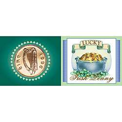 American Coin Treasures Large Irish Lucky Penny  Overstock