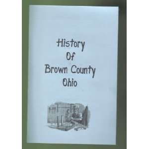 History of Brown County Ohio Henry Howe Books
