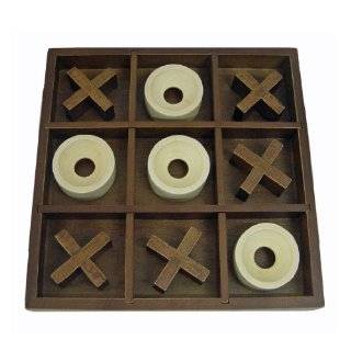   : Melissa & Doug Classic Wooden Tic Tac Toe Game Board: Toys & Games