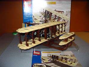 LEGO 10124 Wright Bros Flyer 100% Complete w Box CLEAN  