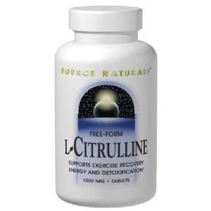  L Citrulline 1,000 mg 30 Tablets   Source Naturals Health 