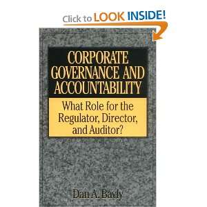 Corporate Governance and Accountability What Role for the Regulator 