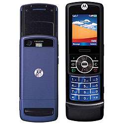 Motorola Z3 Blue Motorizr GSM Unlocked Quadband Slider Phone 