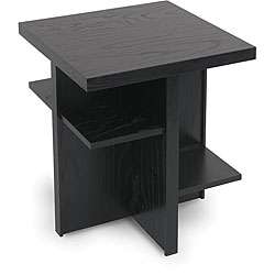 Pell Espresso Finish End Table  Overstock
