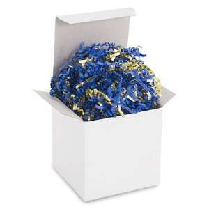  10 lb. Crinkle Paper   Gold and Royal Blue Health 