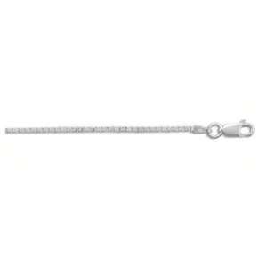  1.2mm Sterling Silver Box Chain Jewelry