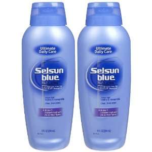  Selsun Blue Salon Pyrithione Zinc 2 in 1 Dandruff Shampoo 
